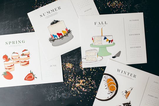 2016 Feast Your Eyes Calendar by Brown Parcel Press & Molly Yeh