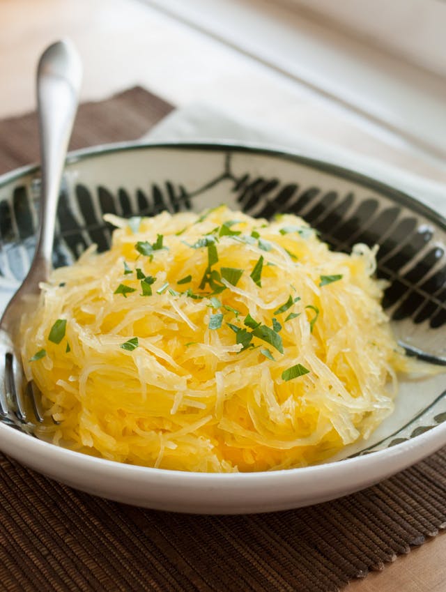 Keto creveți și spaghete squash - Plan de dietă pentru pierderea în greutate de Dietmonsta