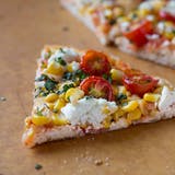letné Recipe: Corn, Tomato, and Goat Cheese Pizza